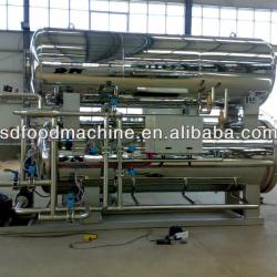 water immersion food sterilizer machine/sausage water immersion retort machine/ sausage water immersion autoclave/food