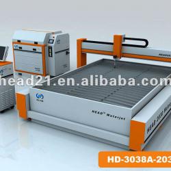 water jet Marble cutting machine with CE cetificate,380 MPa intensifier pump