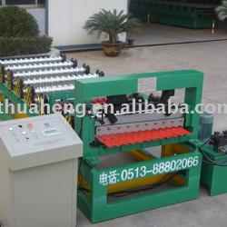 Wave Tile Roll Forming Machine