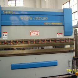 WE67K CNC press brake for bending steel plate