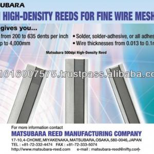 Weaving metal reeds, Steel Heald , Steel Droppers for Production of Higher Grade Fabrics