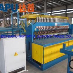 Welded concrete reinforcement rebar mesh machine