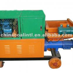 Wet cement mortar spray machine