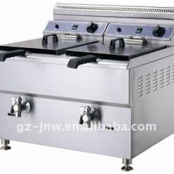 WGF-182 gas deep fryer for west kitchen equipment passed ISO9001