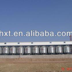 Wheat 2000 ton storage solution flat bottom grain silo