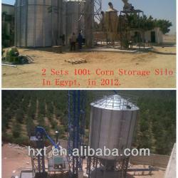 Wheat Malt storage steel silos,700 ton tank and bins on farm,poultry feed silo