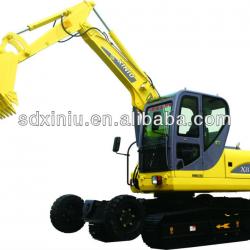 wheel-crawler excavator