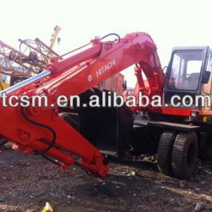 wheel Hitachi EX160WD used excavatorJapanese machines Selling now