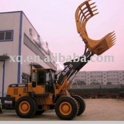 Wheel loader with grass machine 3.5ton