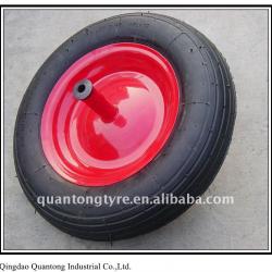 Wheelbarrow rubber wheel