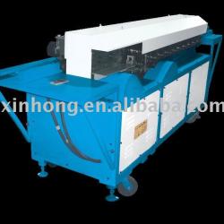 Wind pipe flange rolling machine