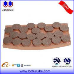 Wind turbine industrial ceramic disc brake pad