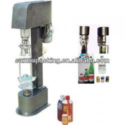 Wine bottle aluminium ropp capping machine