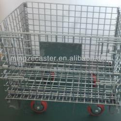 wire mesh container/ wire mesh pallet 800mmx600mmx640mm