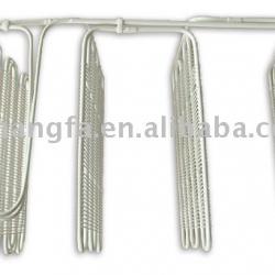 Wire on tube evaporator for refrigerator