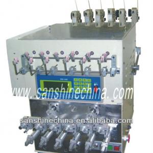 Wire twister(skeiner) with (SS966T) 6 spindles automatic coil winding machine