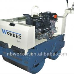 WKR600 double drum vibratory steering road roller