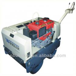 WKR850 double drum roller 850kg 15KN Japanese hydraulic pump water cooled diesel engine