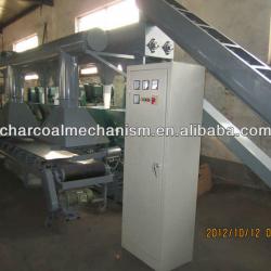 wood briquette production line