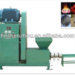 Wood charcoal briquetting machine for making charcoal for burning