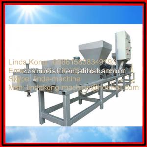 wood chip block machine