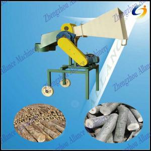 Wood log wood stems cutting machine