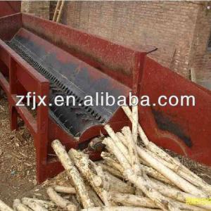 Wood peeling machine