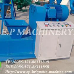 wood/sawdust briquette machine for fire logs