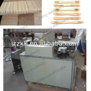 wooden tongue depressor making machine