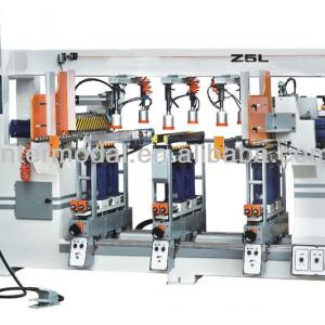 Woodworking five-head Thru-feed Boring Machine