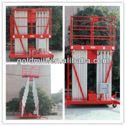 Working Voltage: AC,220V Electric Lift Height 12m Capacity 200kg Aluminium Alloy Lifting Platform