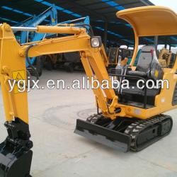 WY15 Yanmar engine hydraulic control three pumps 0.05CBM 15.5KW new mini crawler excavator