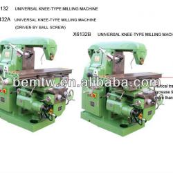 X6132/X6132A/X6132B UNIVERSAL KNEE-TYPE MILLING MACHINE