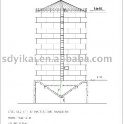 Yikai used grain silo for sale