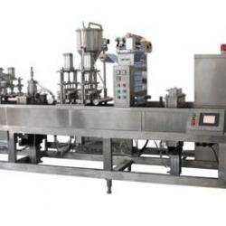 yogurt plastic cup filling machine