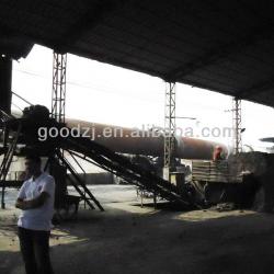 Zinc recycling waelz kiln from Zn-bearing materials