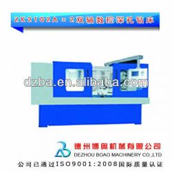 ZK2102A*2 CNC top horizontal deep hole gun drill drilling machine