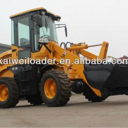 zl12f small loader with joystick/pallet fork/ street sweaper