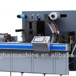 ZM-320 label die-cutting with slitter lamination station