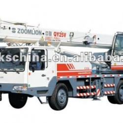 Zoomlion 5-section telescopic boom truck crane 25 ton