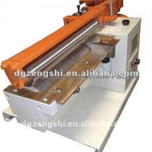 ZS-09N semi-automatic shoe insole pu pvc leather gluing making machine