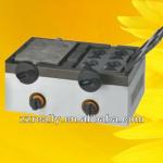 2013 new design hot sale gas fish shape waffle baker making machine with CE