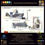 Soya Chunks Processing Making Production Plant Manufacturing Line Machines for Belgium