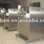 High pressure cream cheese homogenizer