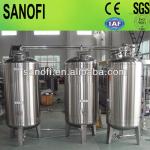 High performance CIP cleaning system for juice beverage processing machinery