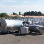 second hand milk cooling tanks