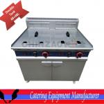LGP Gas Deep Fryer Machine With Cabinet
