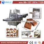 TKJ-450 AUTOMATIC CHOCOLATE ENROBING MACHINE IN CHOCOLATE PROCESSING