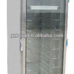 Hot food holding storage display cabinet