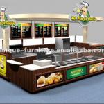 ISO approved fast food kiosk carts design and manufacturer